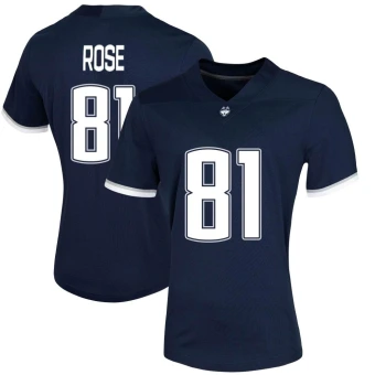 Women's UConn Huskies Jay Rose Untouchable Football Jersey - Game Navy